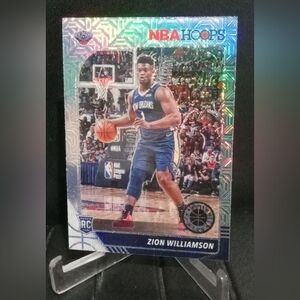 2019 Panini HOOPS PREMIUM STOCK Prizm Silver Mojo ROOKIE ZION WILLIAMSON